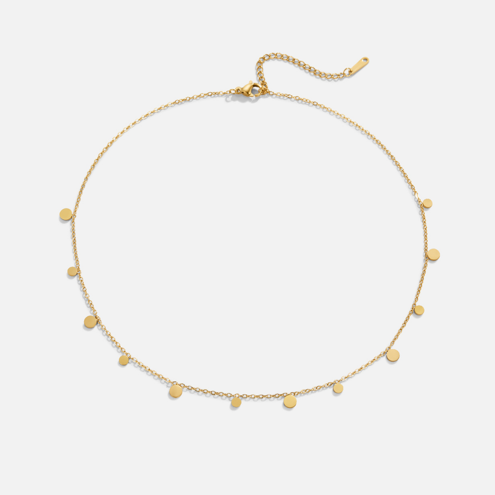 Collana Goccia Agatha Oro
