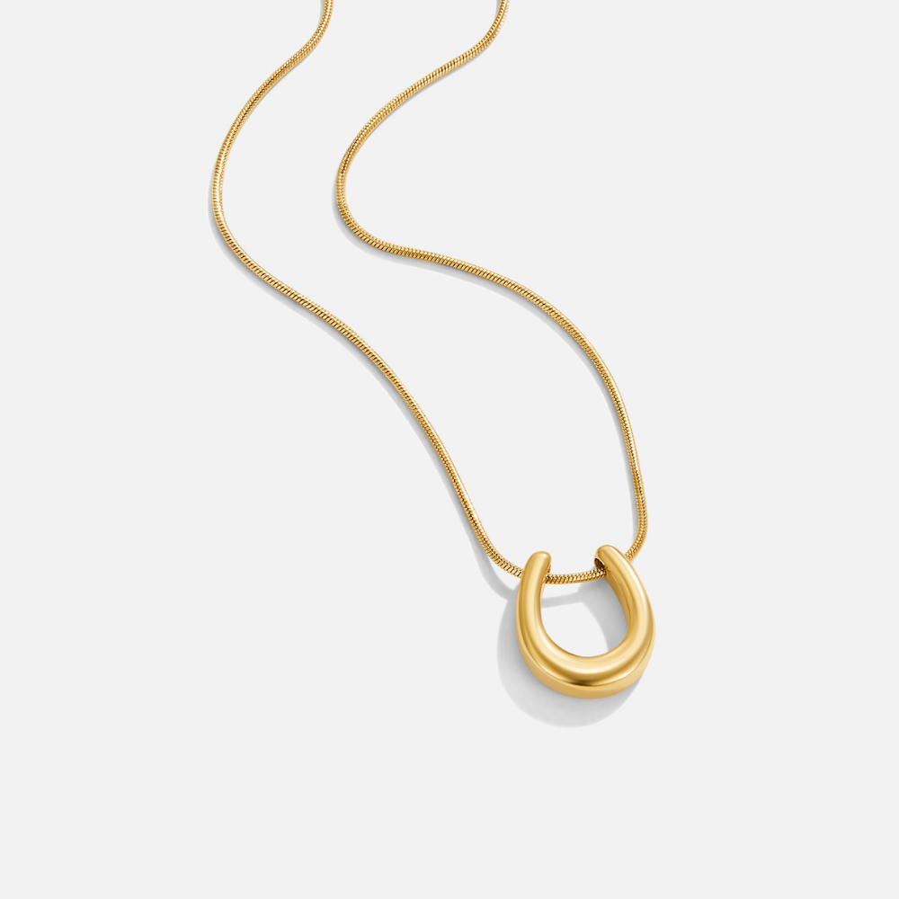 Collana Ferro di Cavallo Dorato