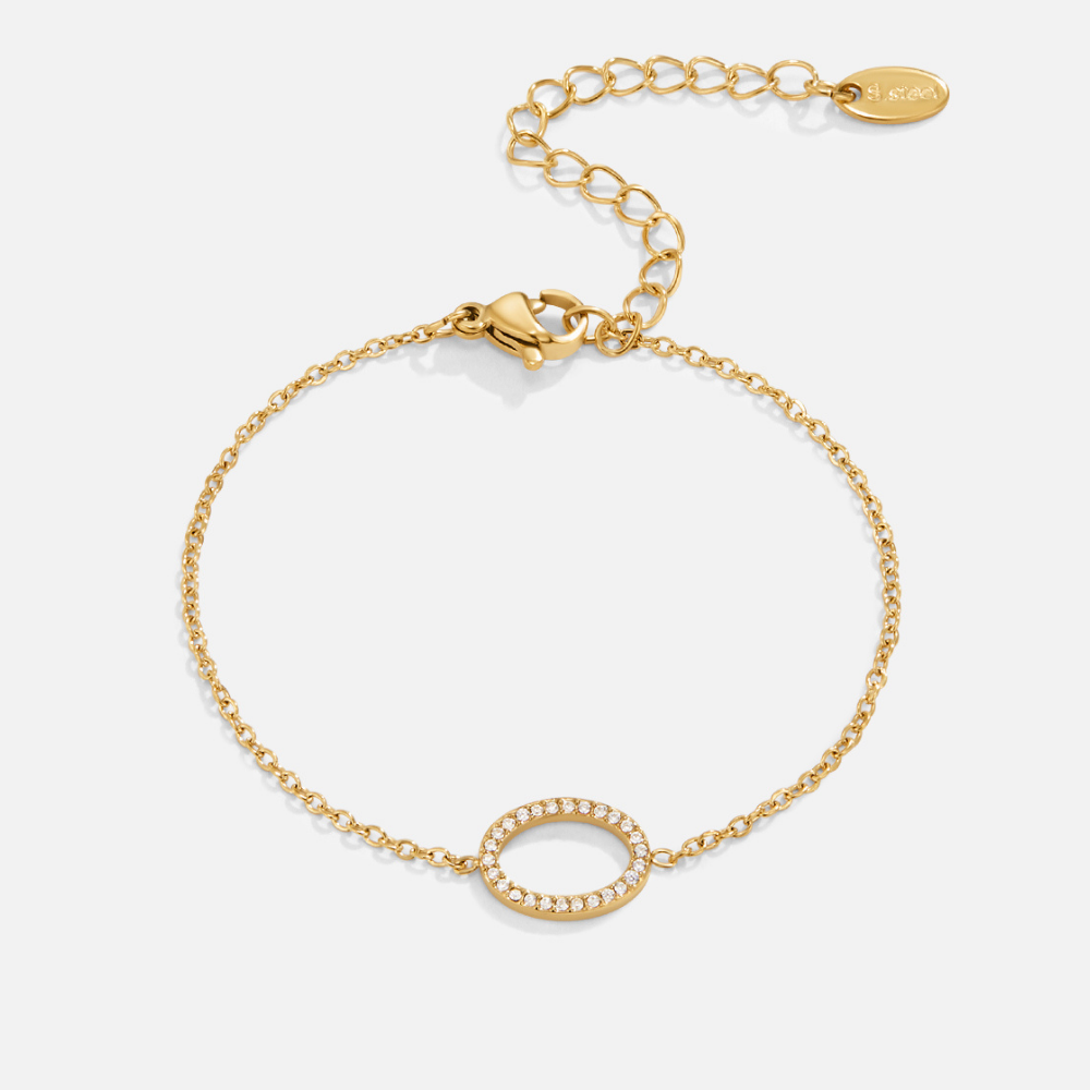 Bracciale Cristallo Rotondo Kaia