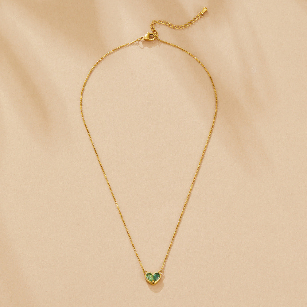 Collana Cuore Cristallo Amore