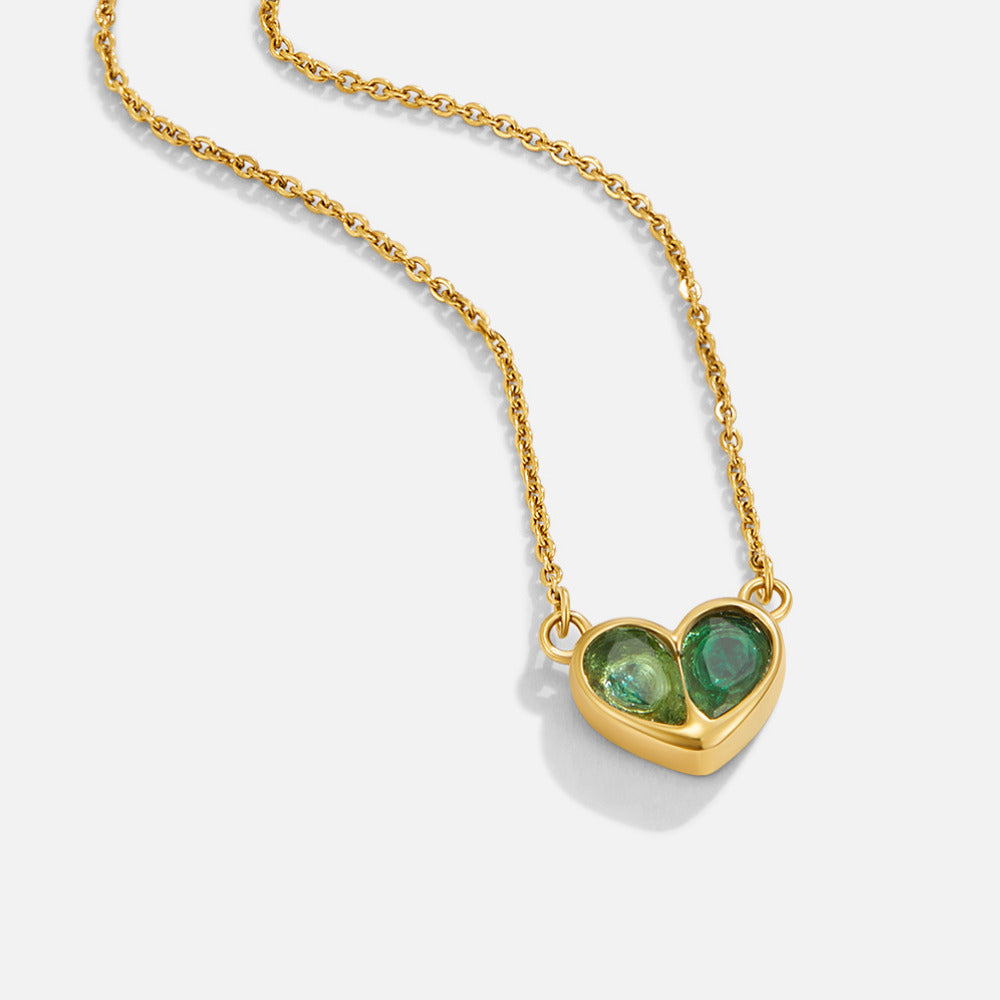 Collana Cuore Cristallo Amore