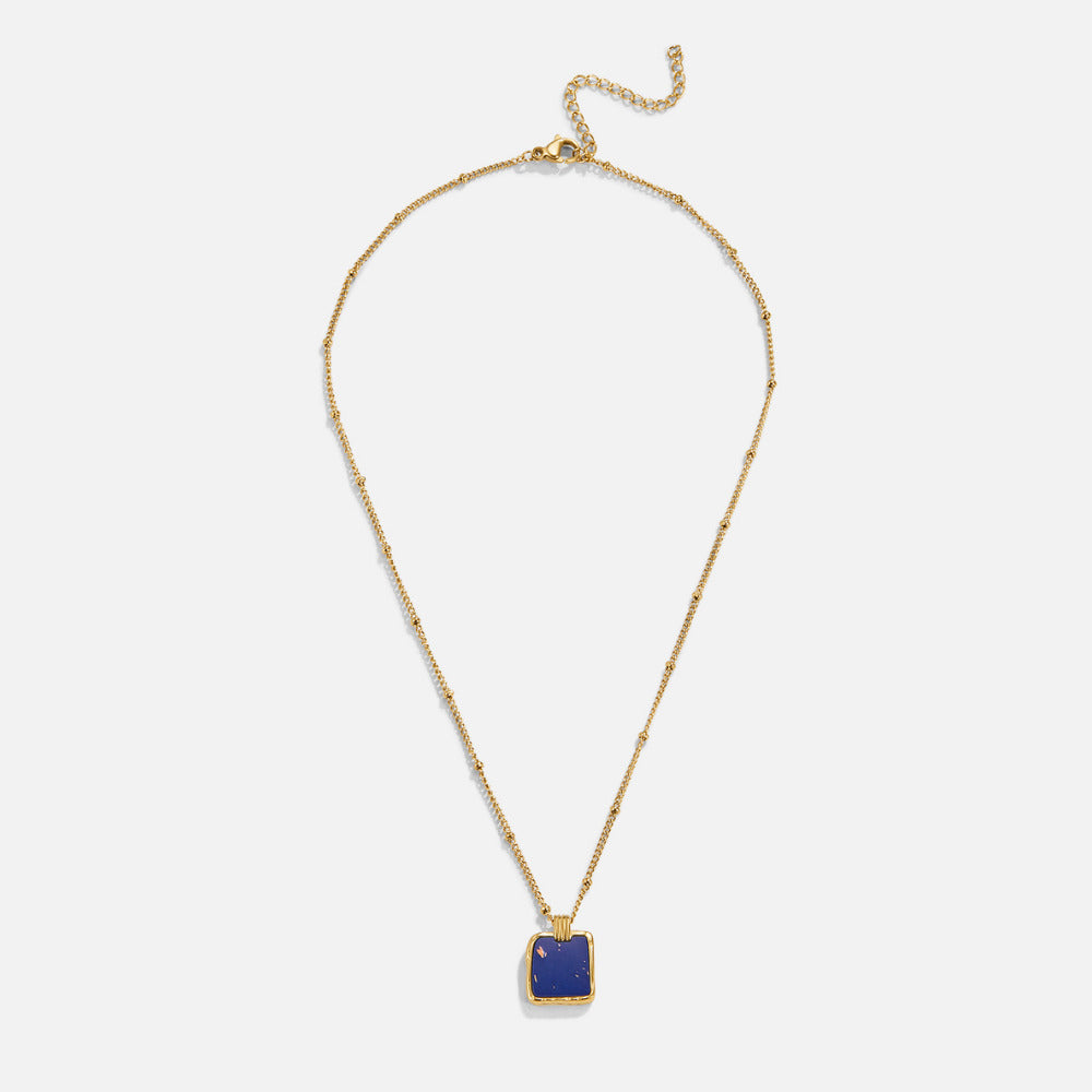 Collana con Ciondolo Pietra Blu Astoria