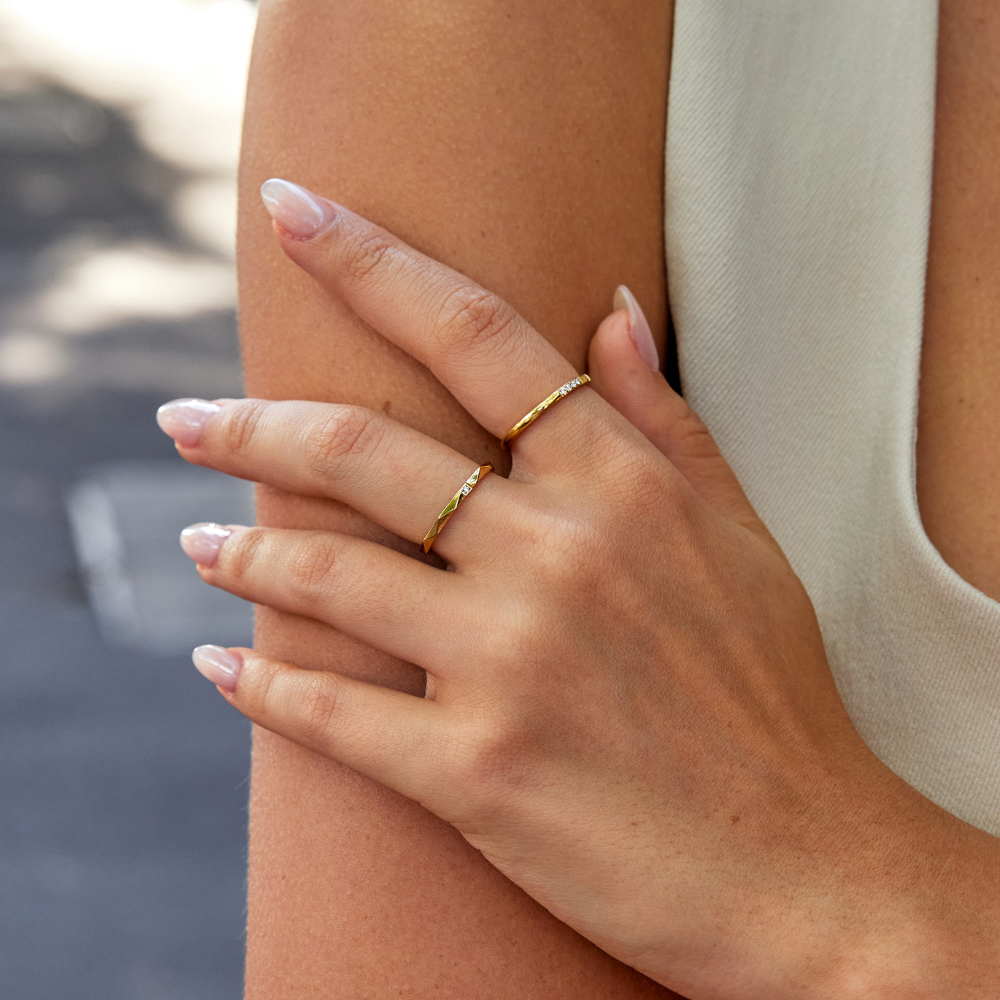 Anello Astrid Dorato 18K