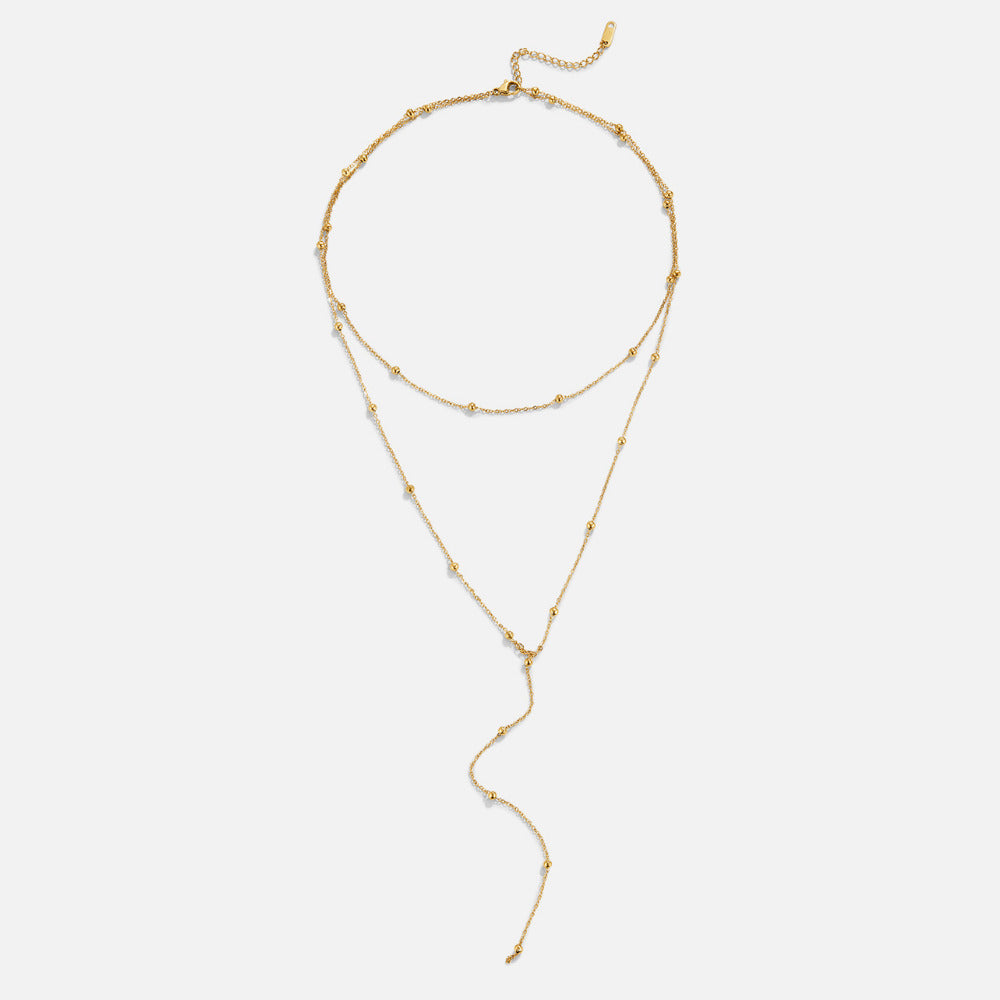 Collana a Strati con Nappina Amara