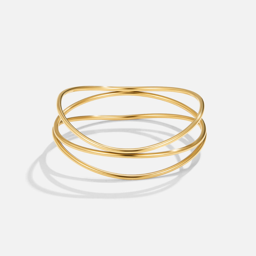 Bangle a Strati Sabrina Oro