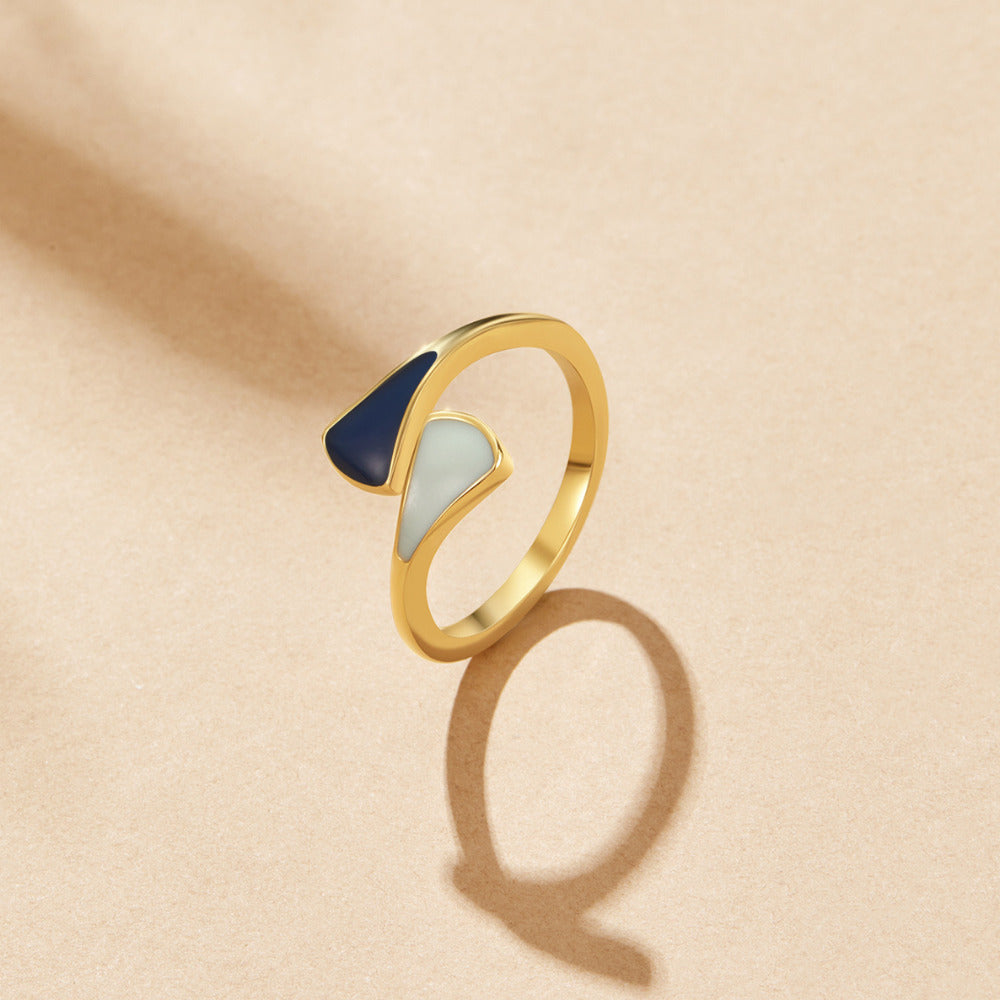 Anello Safira Blu