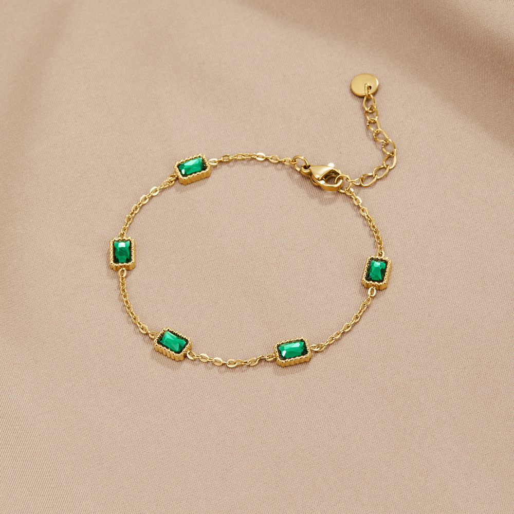 Bracciale Smeraldo Trinity