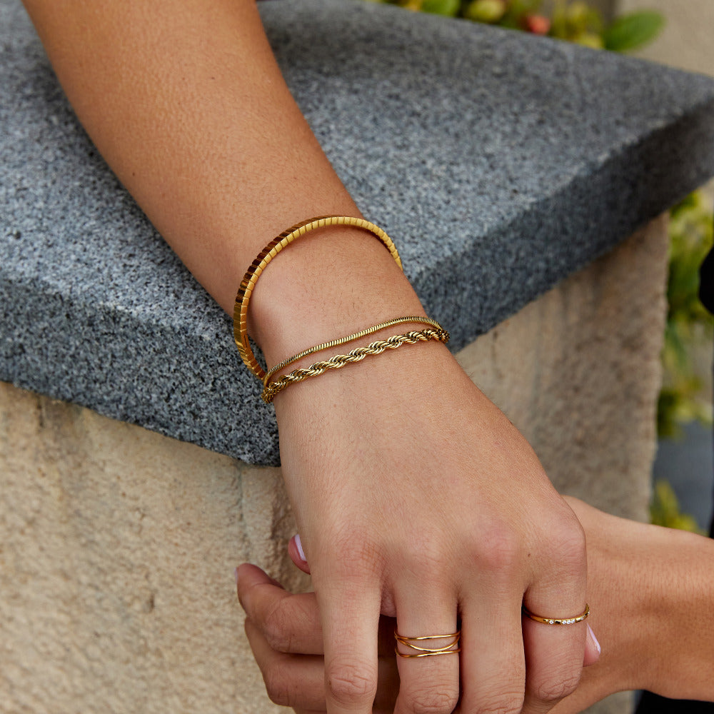 Bracciale a Strati Ritorto Leila