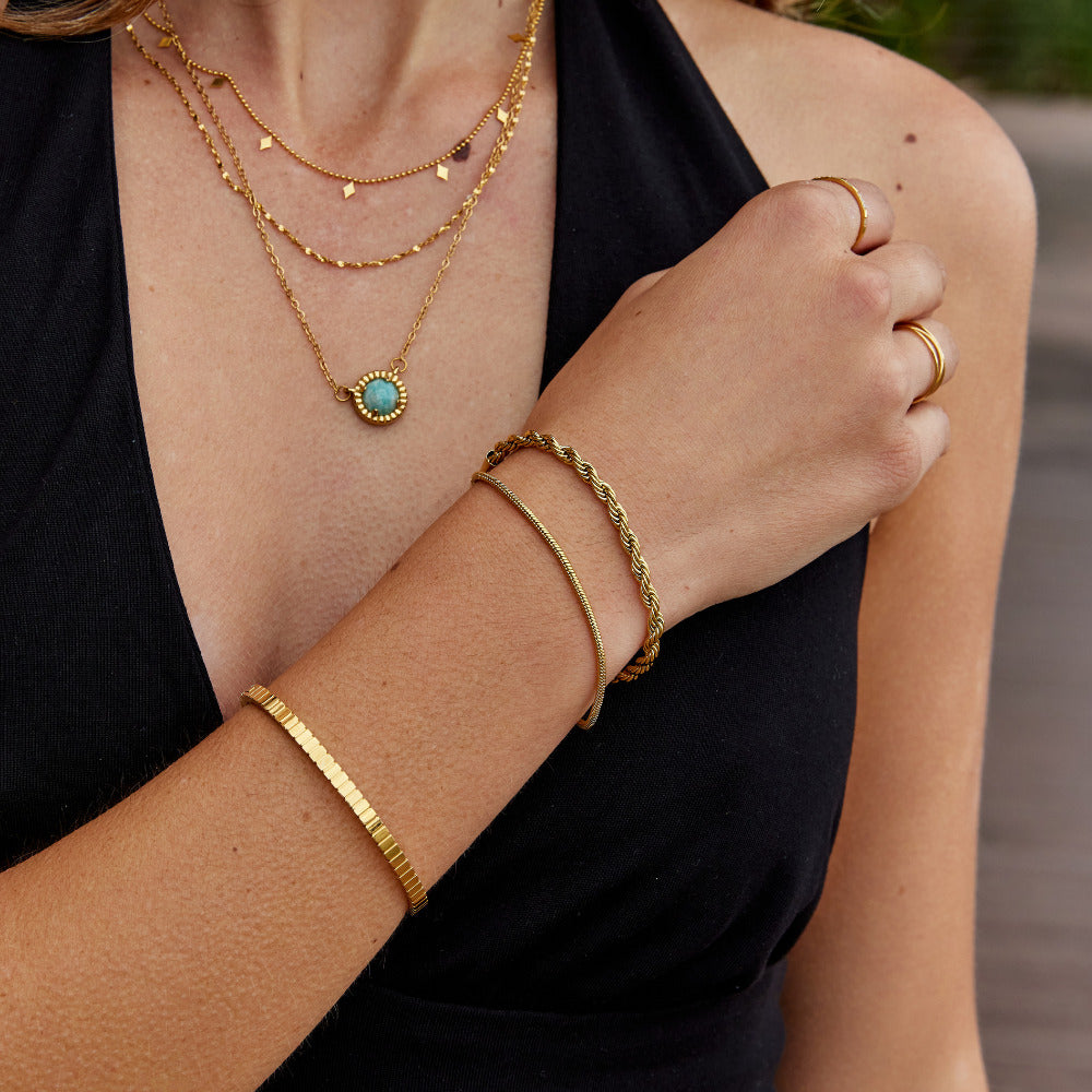 Bracciale a Strati Ritorto Leila