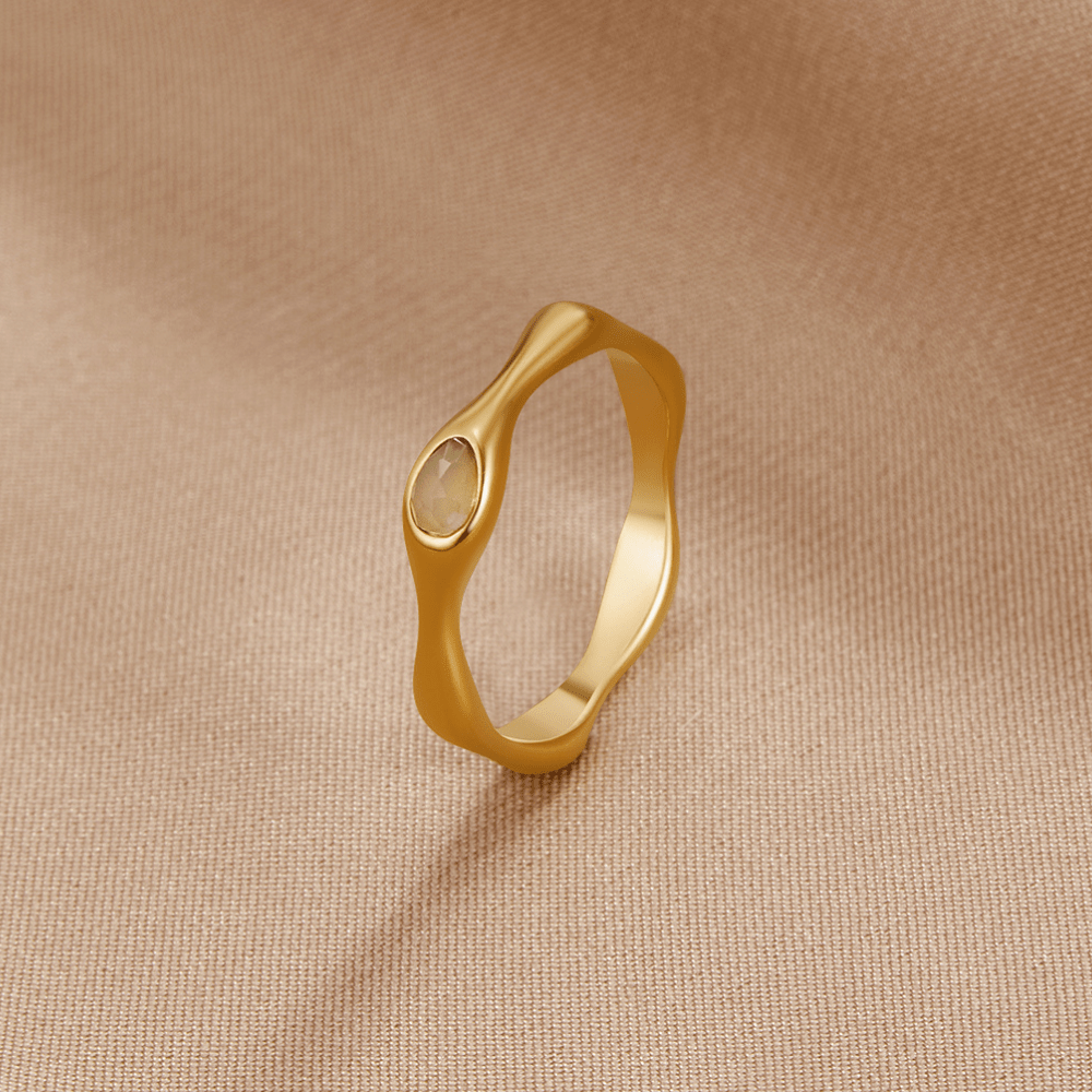 Anello Onda Amalfi Oro