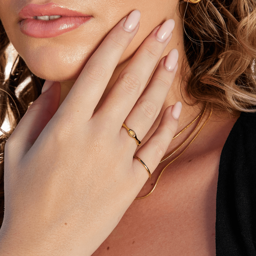 Anello Onda Amalfi Oro