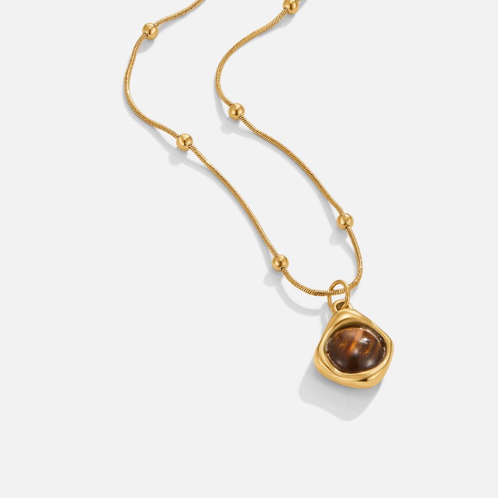 Collana con Ciondolo Ambra