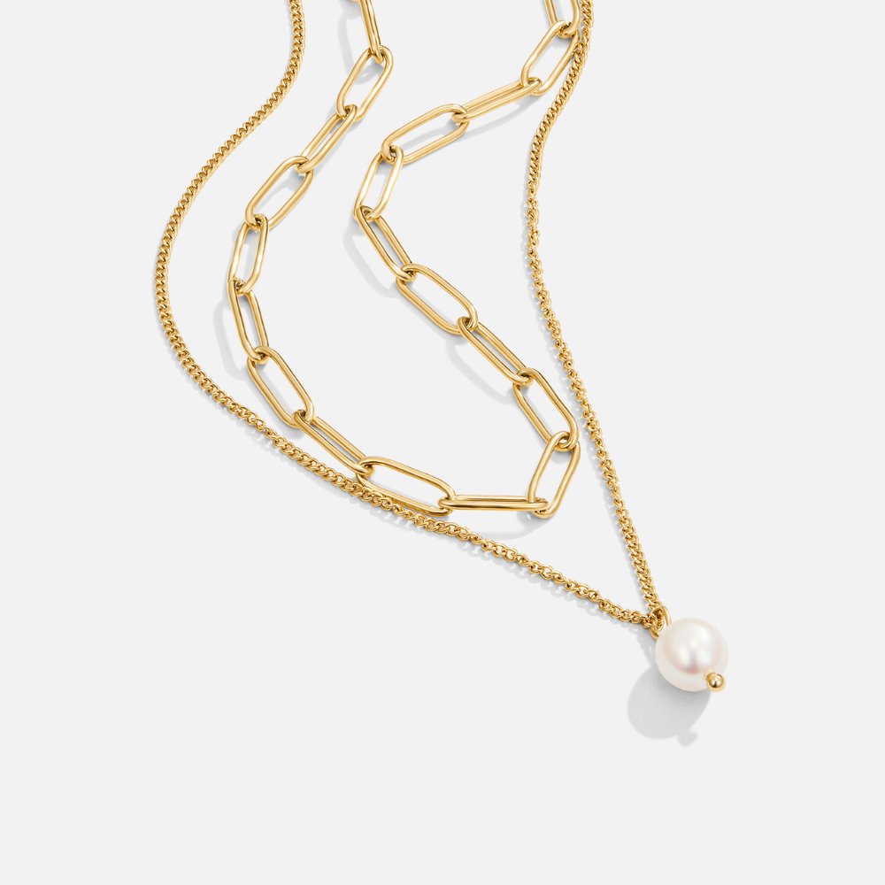 Collana Perla Angela Oro