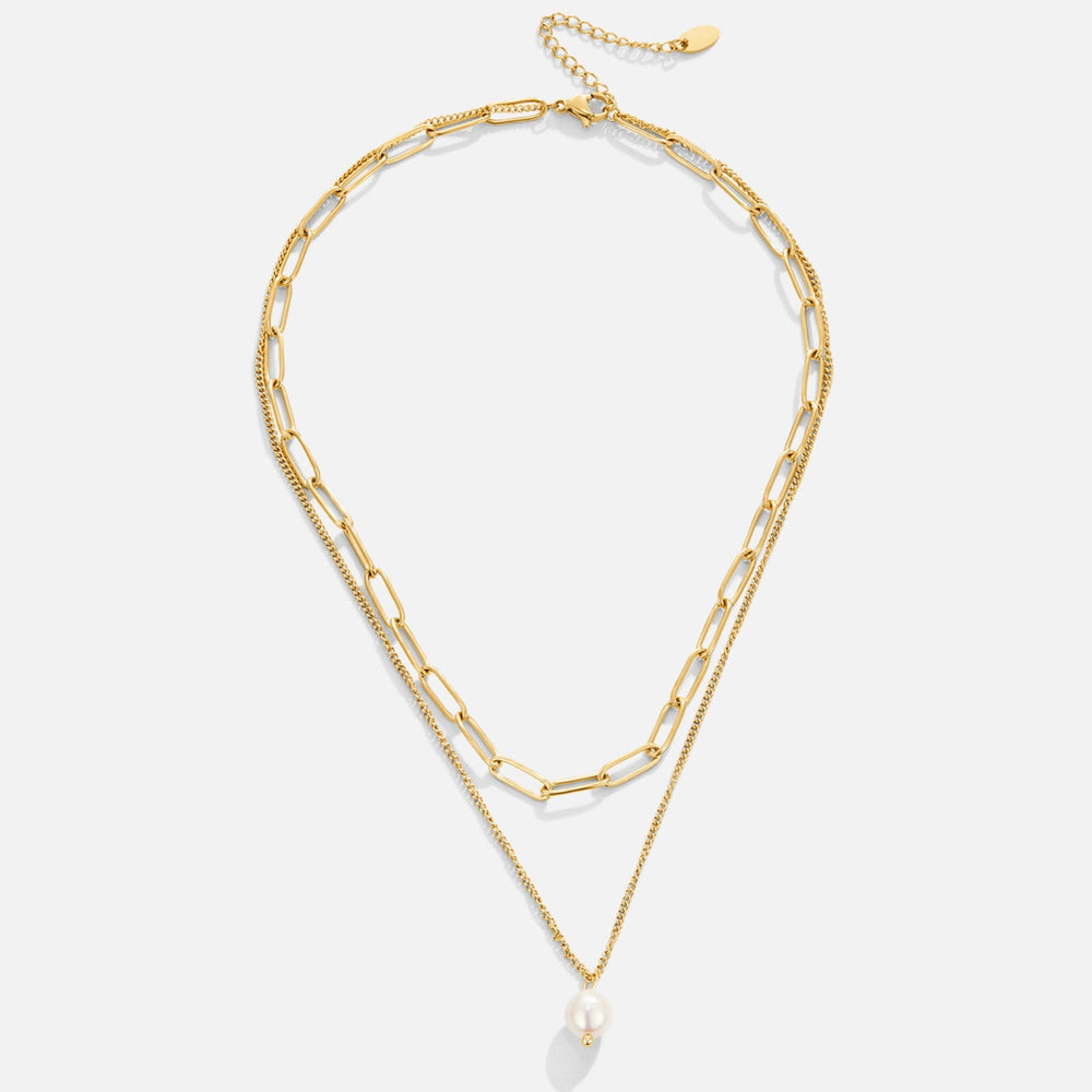 Collana Perla Angela Oro