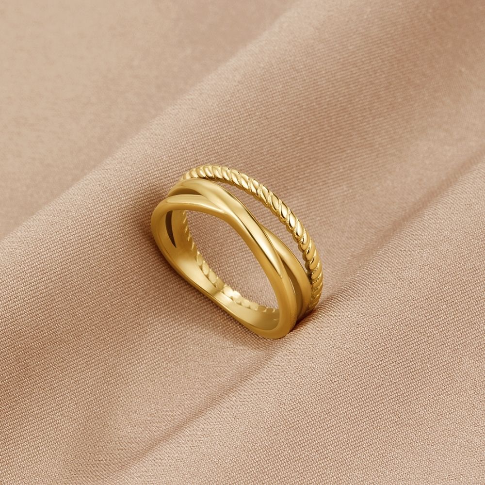 Anello Incrociato Ritorto Ara