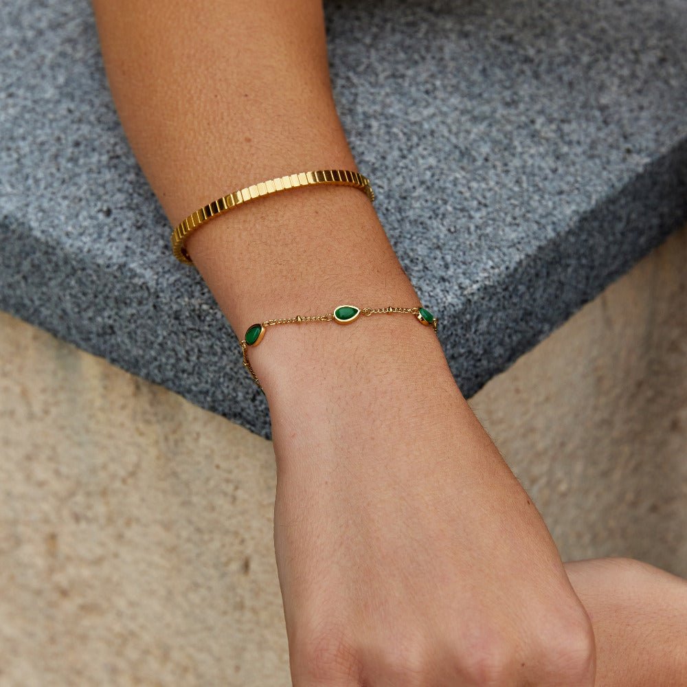 Bracciale Pietra Verde Arizona