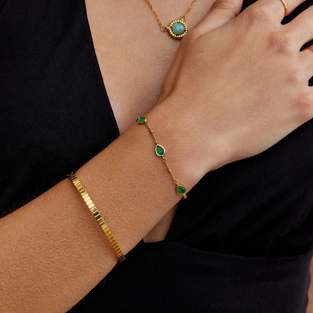 Bracciale Pietra Verde Arizona