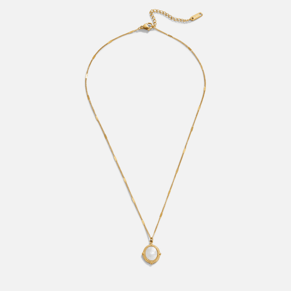 Collana con Ciondolo Conchiglia e Perla Bela