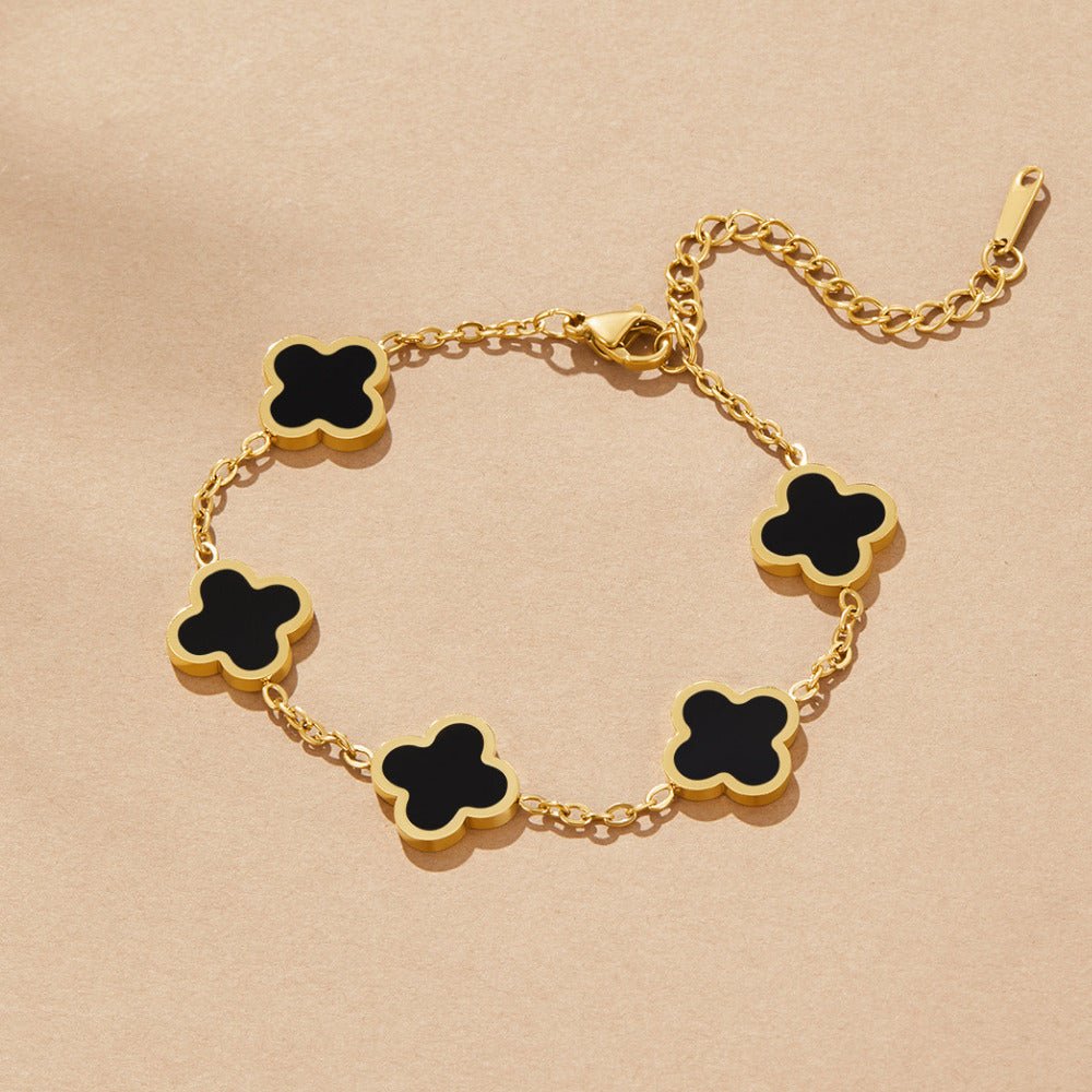 Bracciale Clover Nero