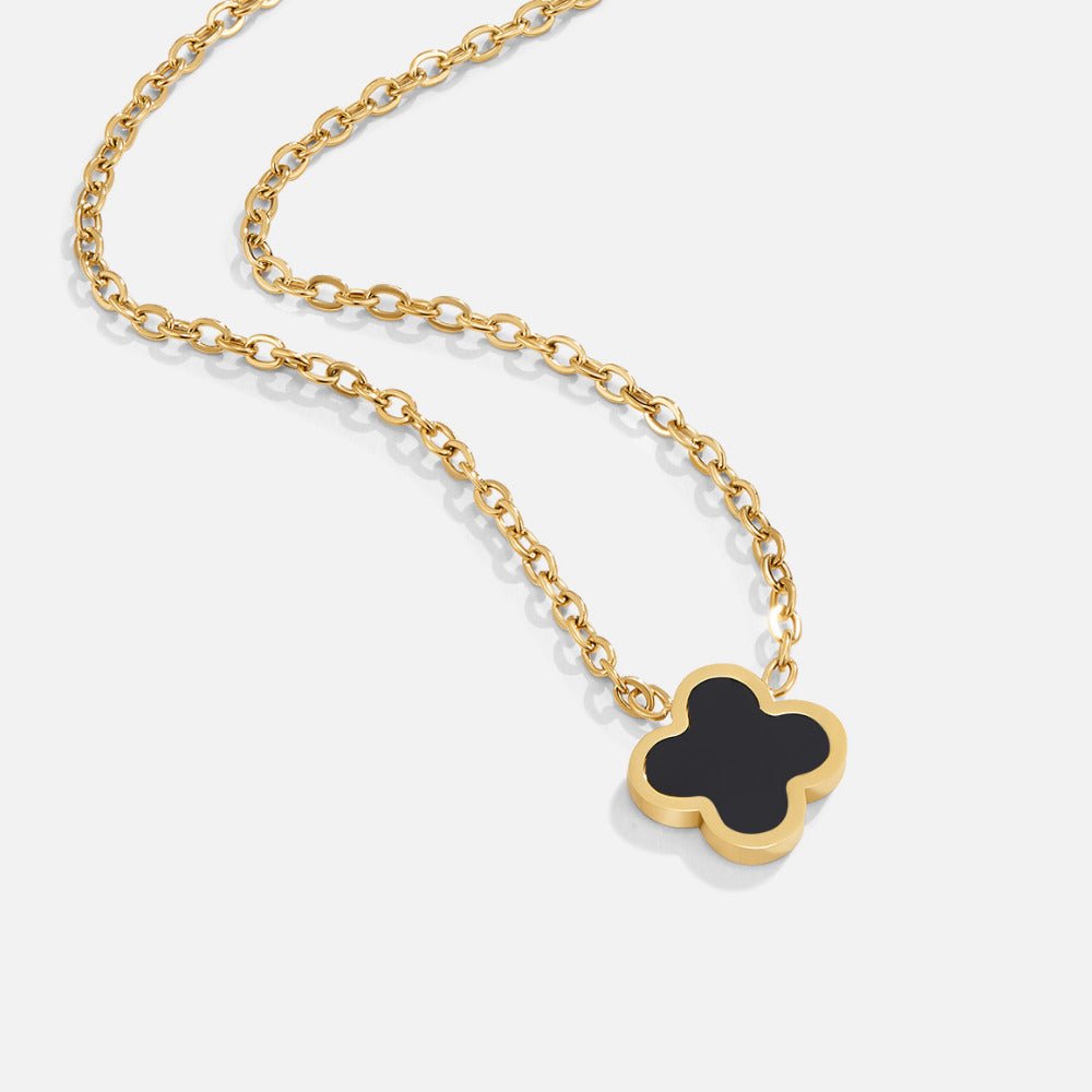 Collana Clover Nero