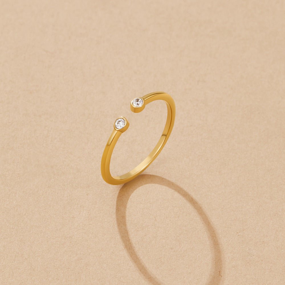 Anello Cristallo Cali Oro