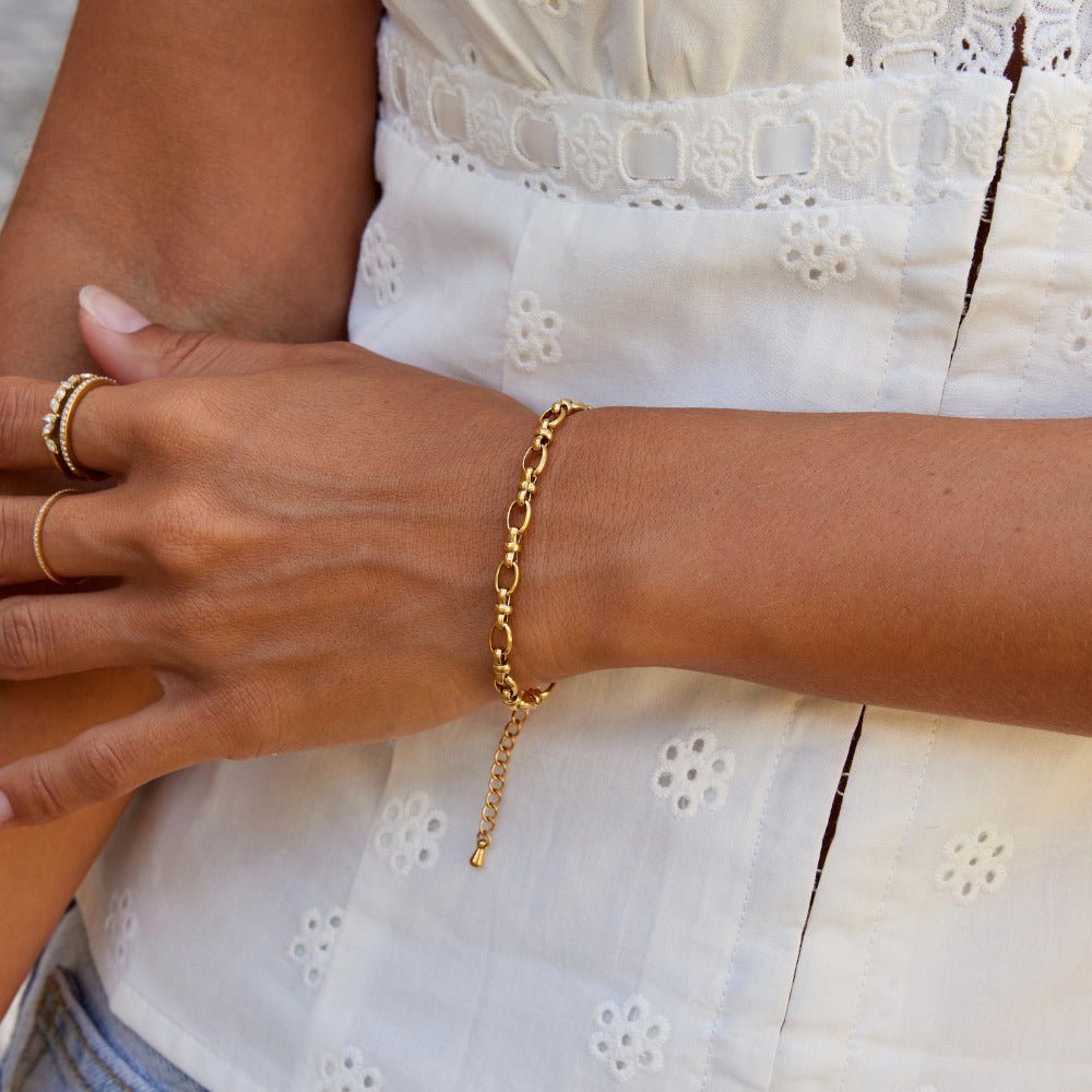 Bracciale a Maglie Annodate Cami