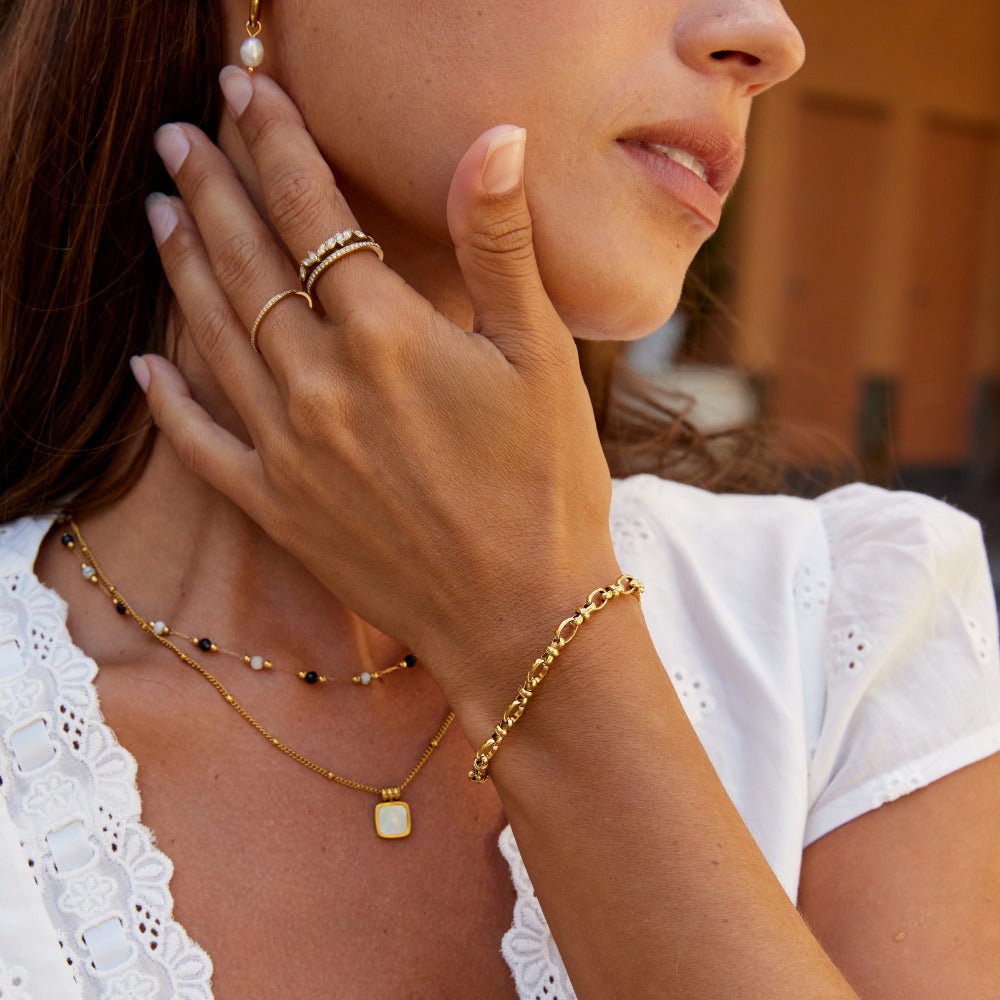 Bracciale a Maglie Annodate Cami