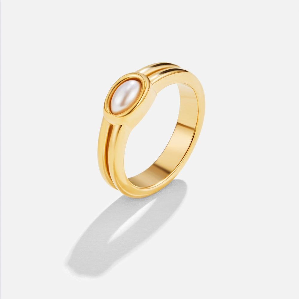 Anello Perla Oro 18K