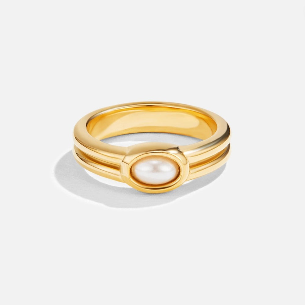 Anello Perla Oro 18K