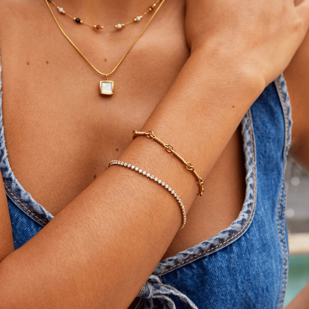 Bracciale Tennis Cordelia Oro