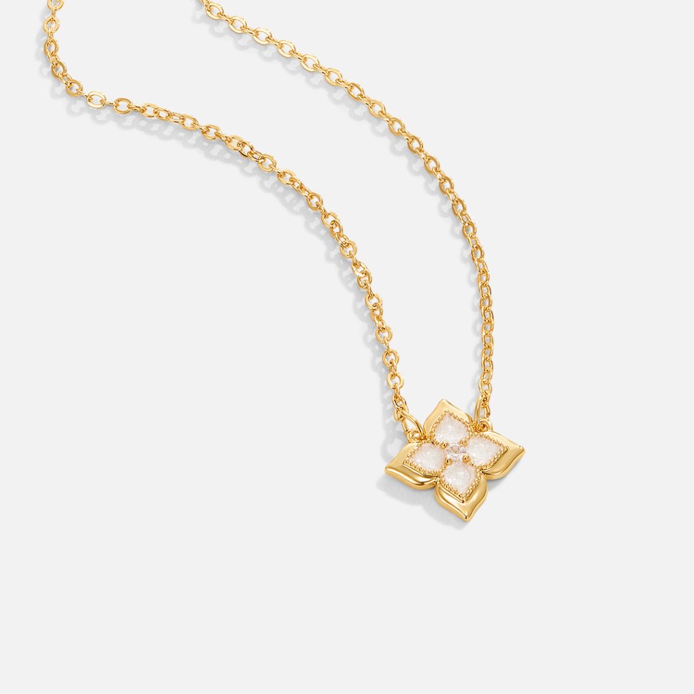 Collana Clover Iris Bianco Dalia