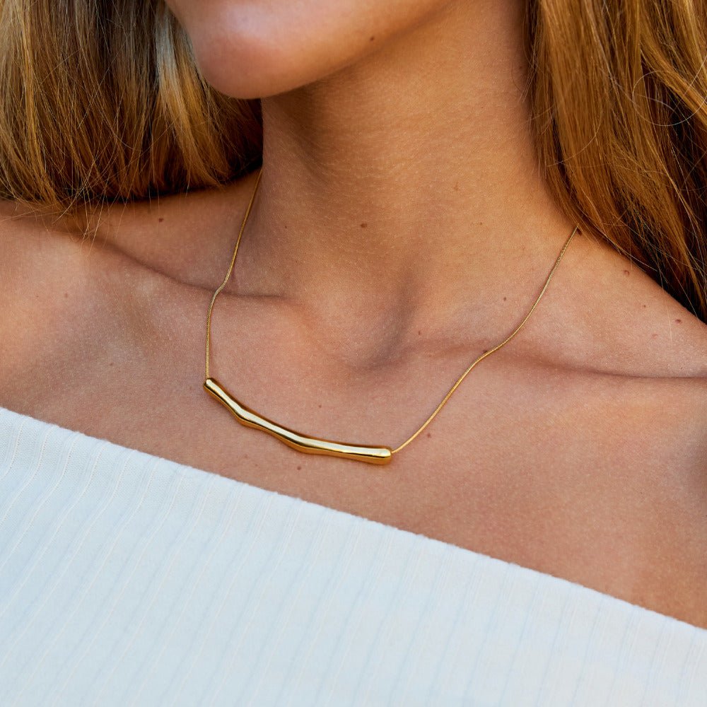 Collana Bambù Deana Oro