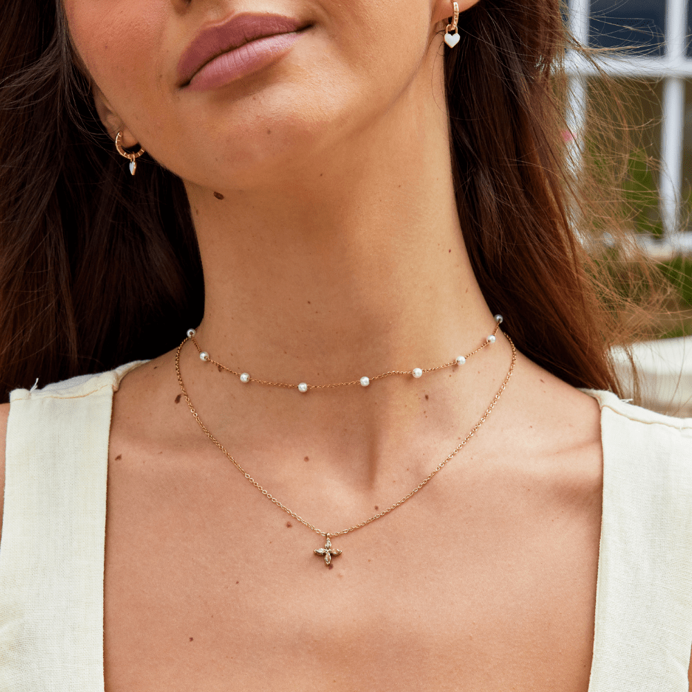 Collana Petalo Cristallo Elowyn