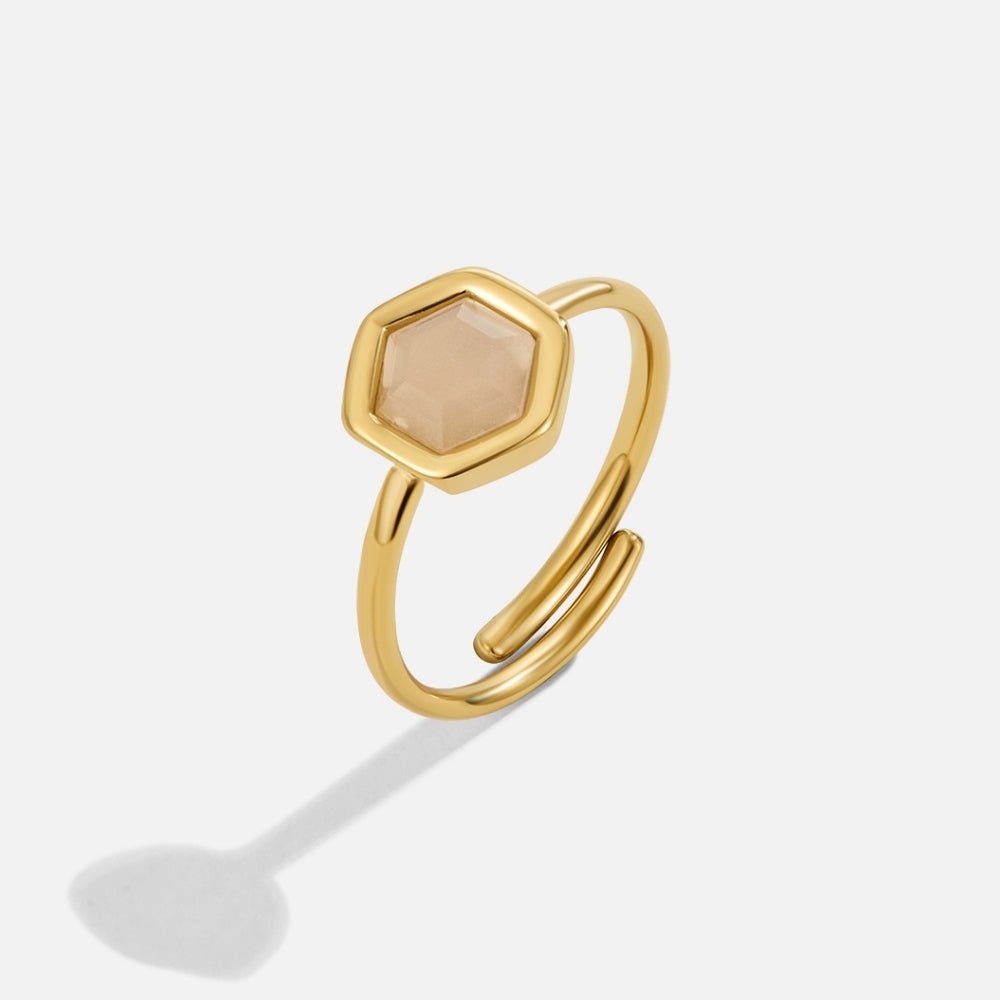 Anello Pietra Ember Oro