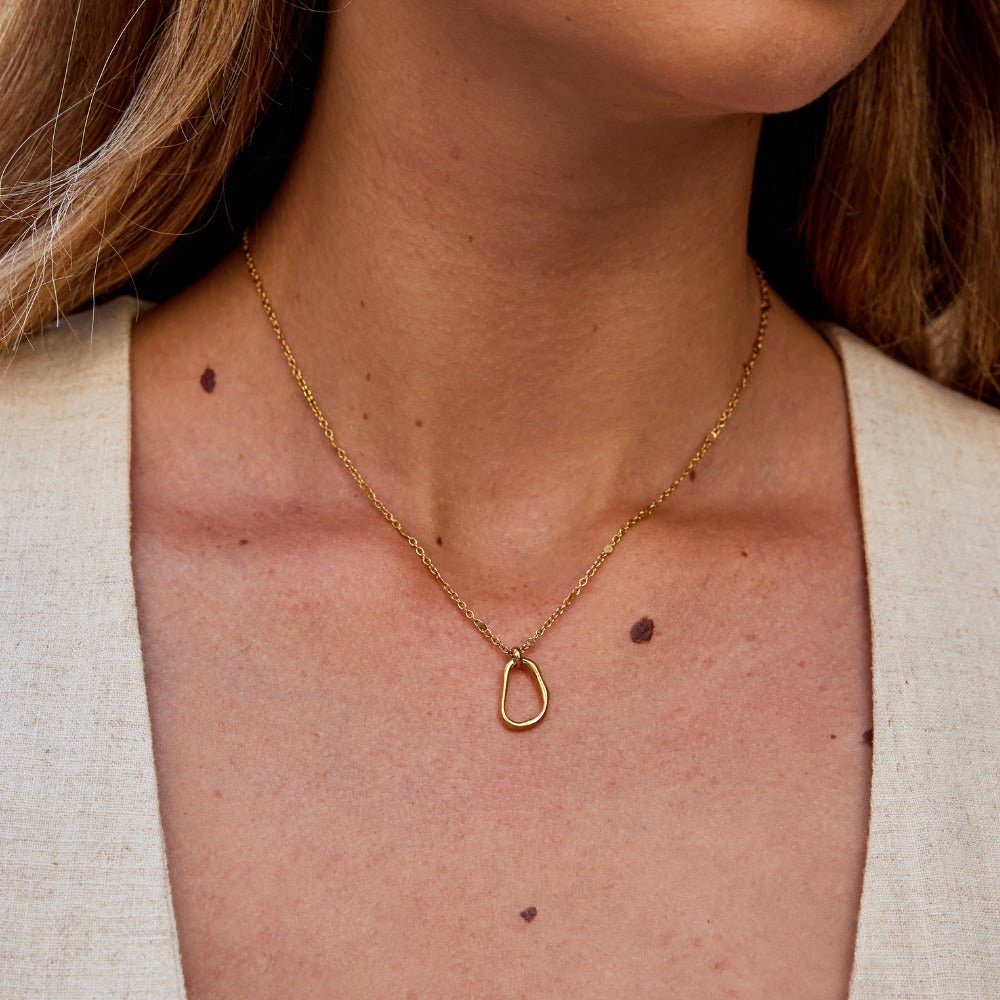 Collana con Ciondolo Erin Oro