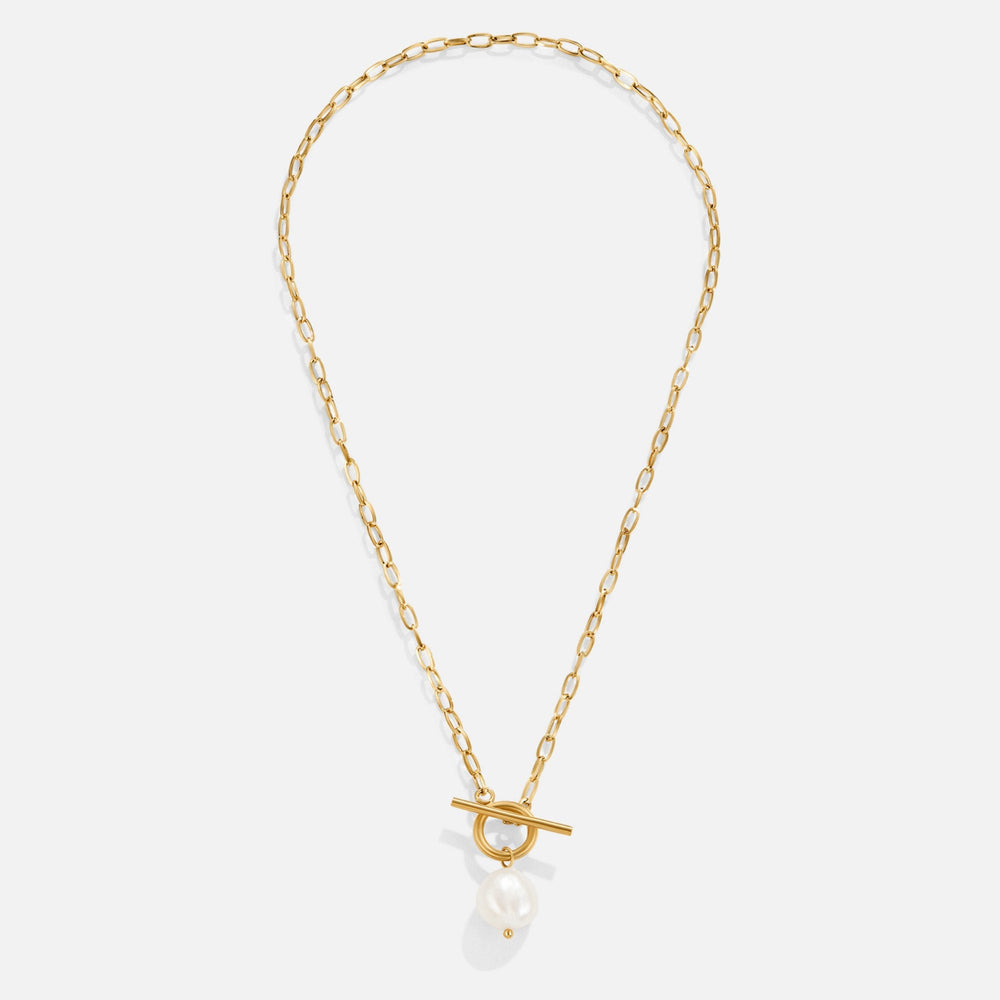 Collana Perla Eva Oro
