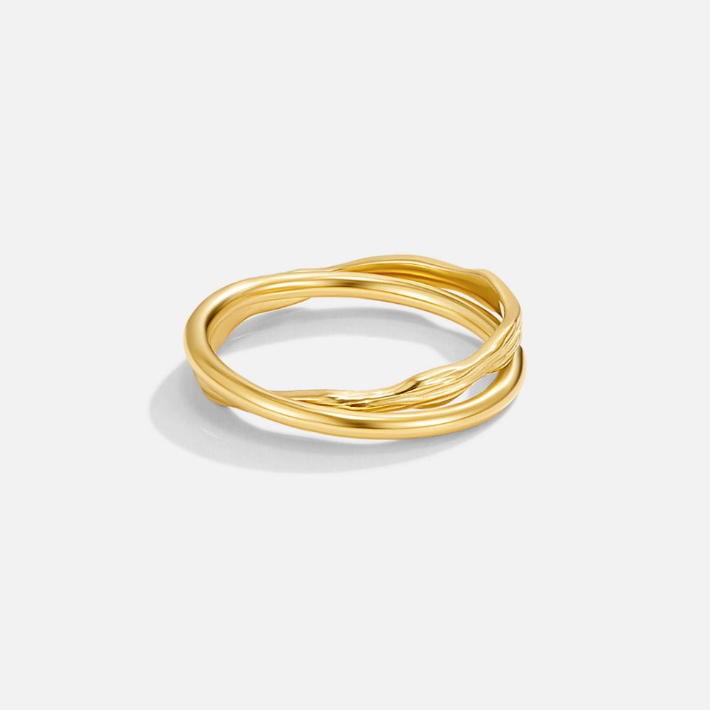 Anello Intrecciato Forever Oro