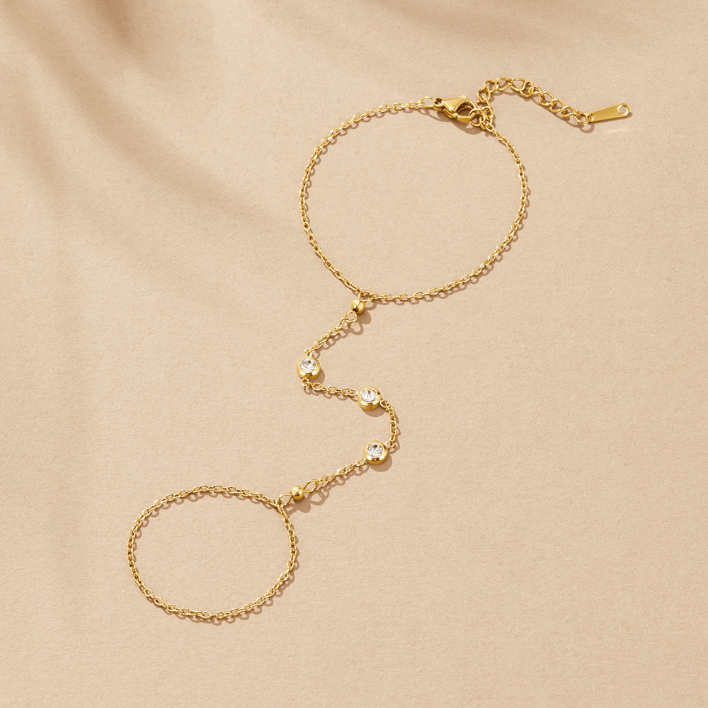 Bracciale a Mano Freya Cristallo