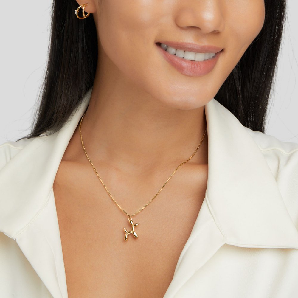 Collana Palloncino Animale Oro