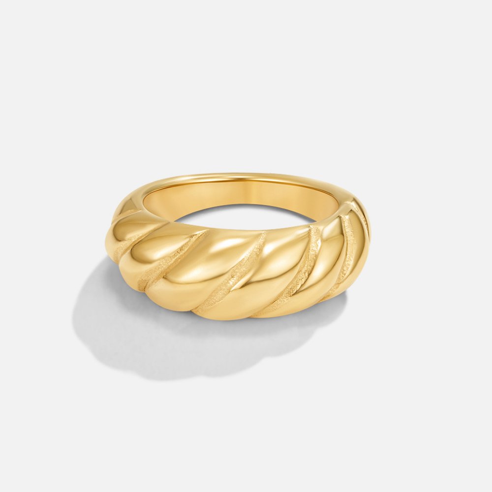 Anello Croissant Oro