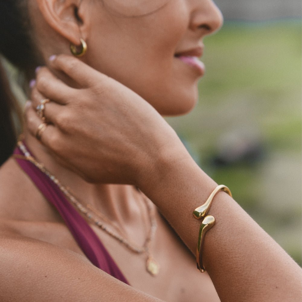 Bangle Goccia Oro