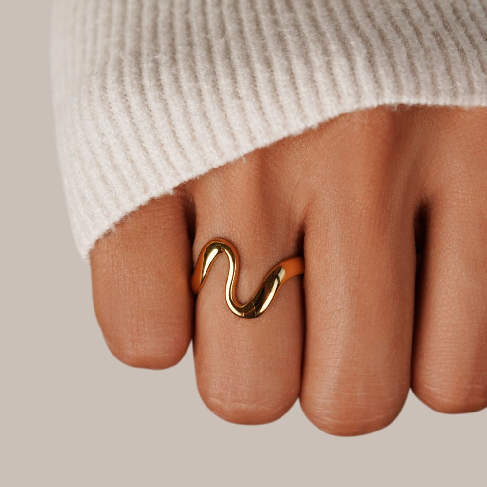 Anello Onda Oro