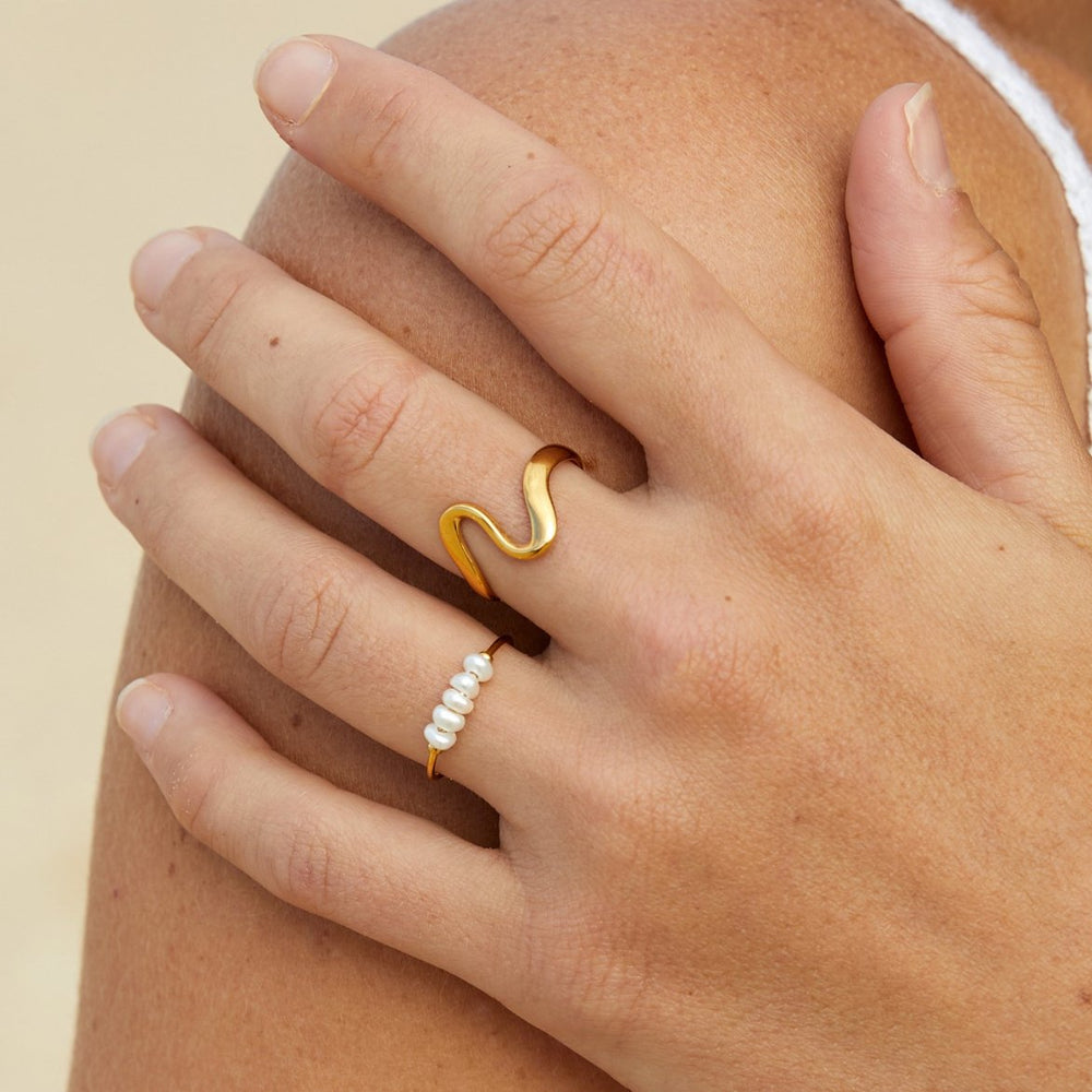Anello Onda Oro