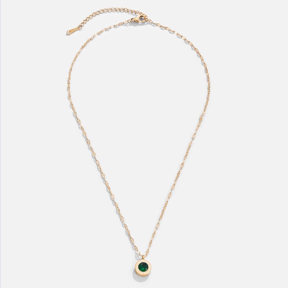 Collana Cristallo Verde Athena