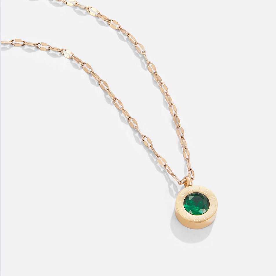 Collana Cristallo Verde Athena