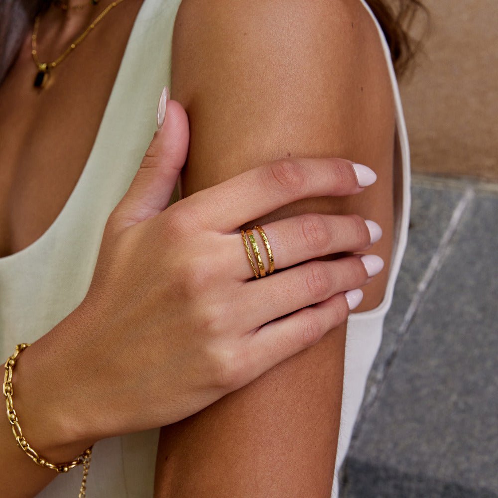 Anello Impilabile Hella Oro