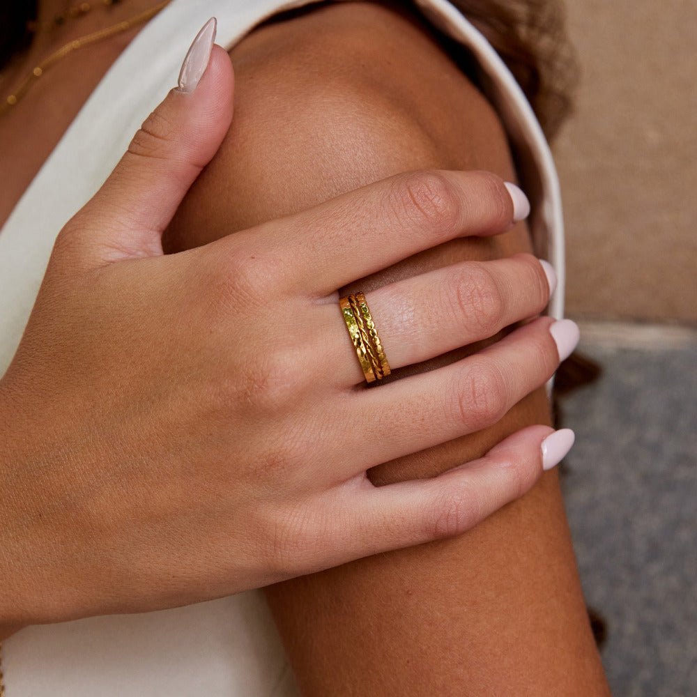 Anello Impilabile Hella Oro