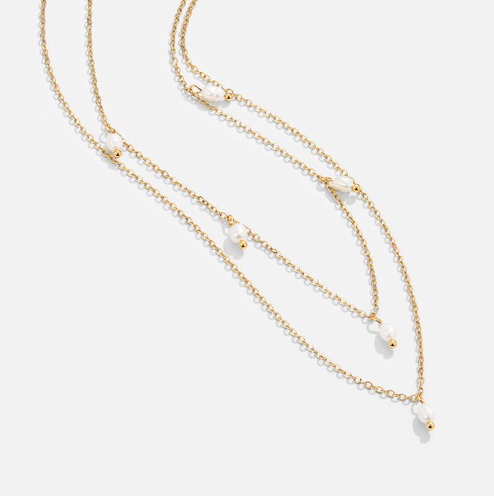 Collana a Strati con Perla Kayla