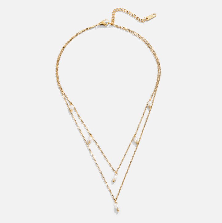 Collana a Strati con Perla Kayla