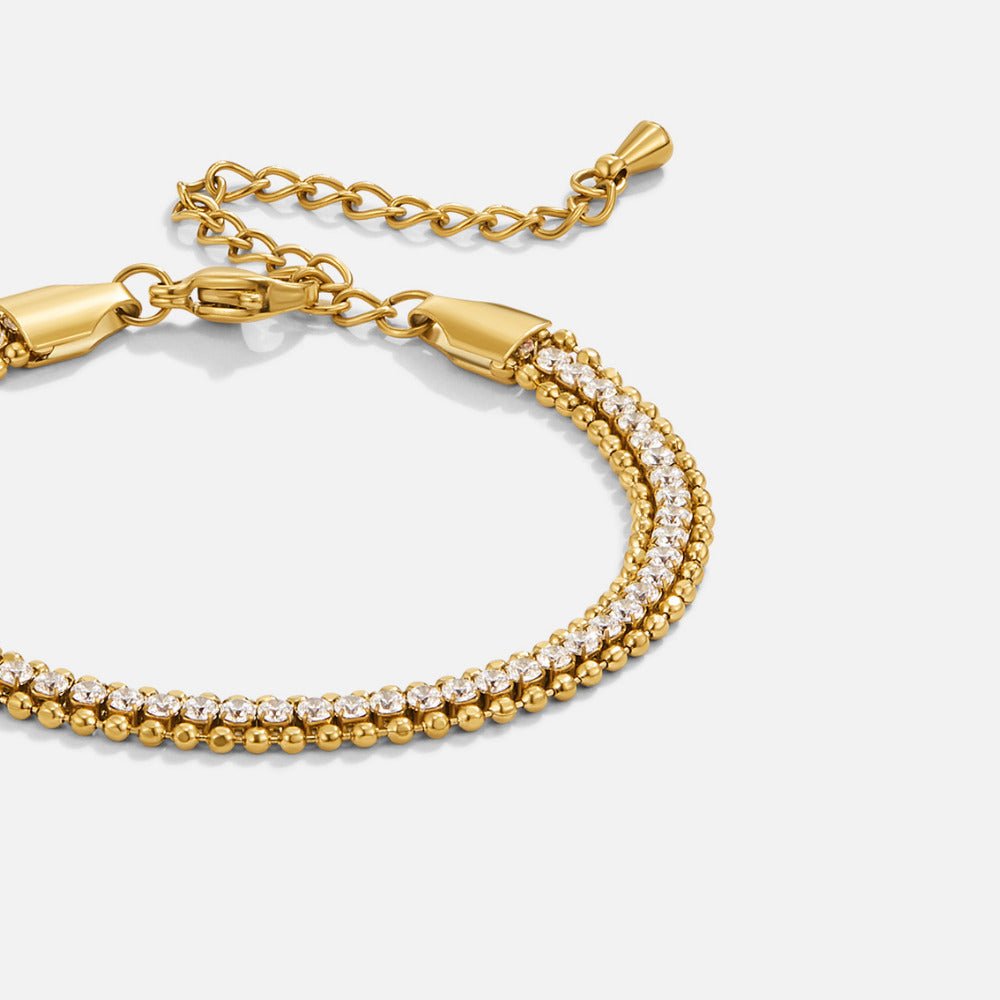 Bracciale a Strati Adison Cristallo